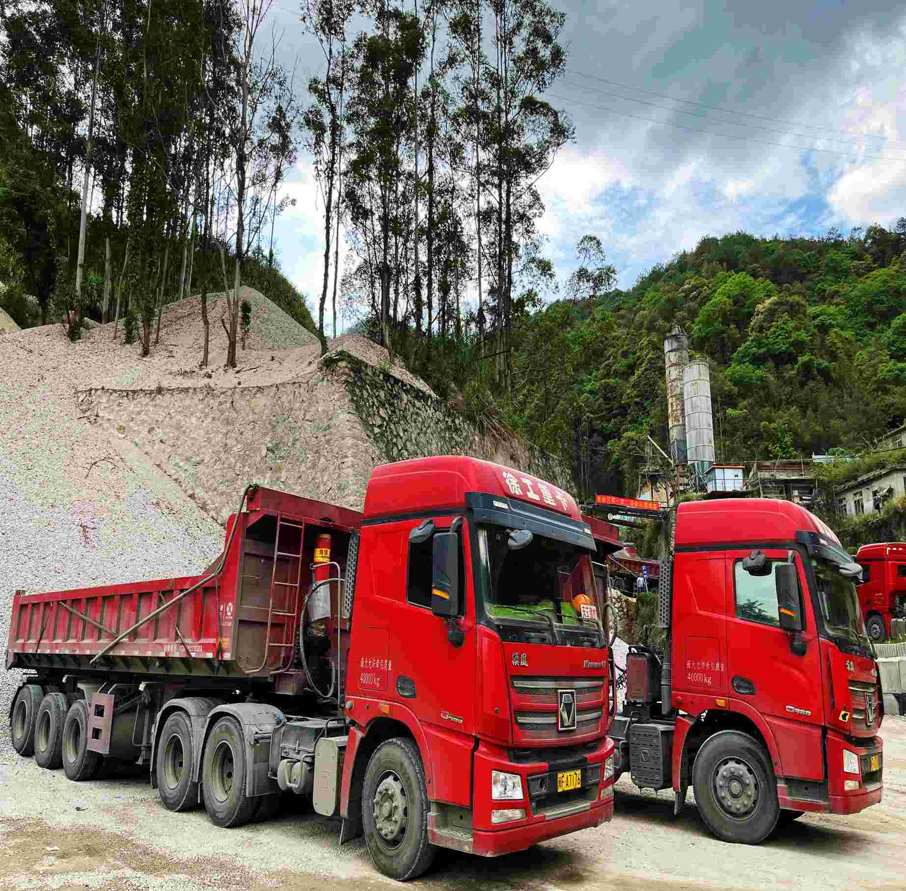 建材車隊(duì)
